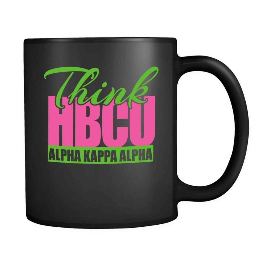 Think Hbcu Alpha Kappa Alpha Sorority 11oz Mug