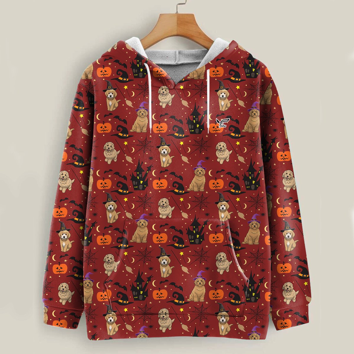 Ready To Pawty – Goldendoodle Halloween Hoodie