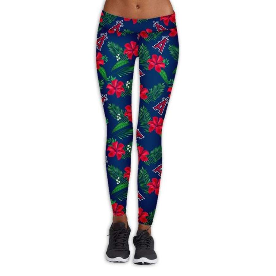 Los Angeles Angels Print Leggings