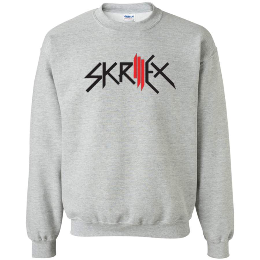 AGR Skrillex Logo Crewneck Pullover Sweatshirt