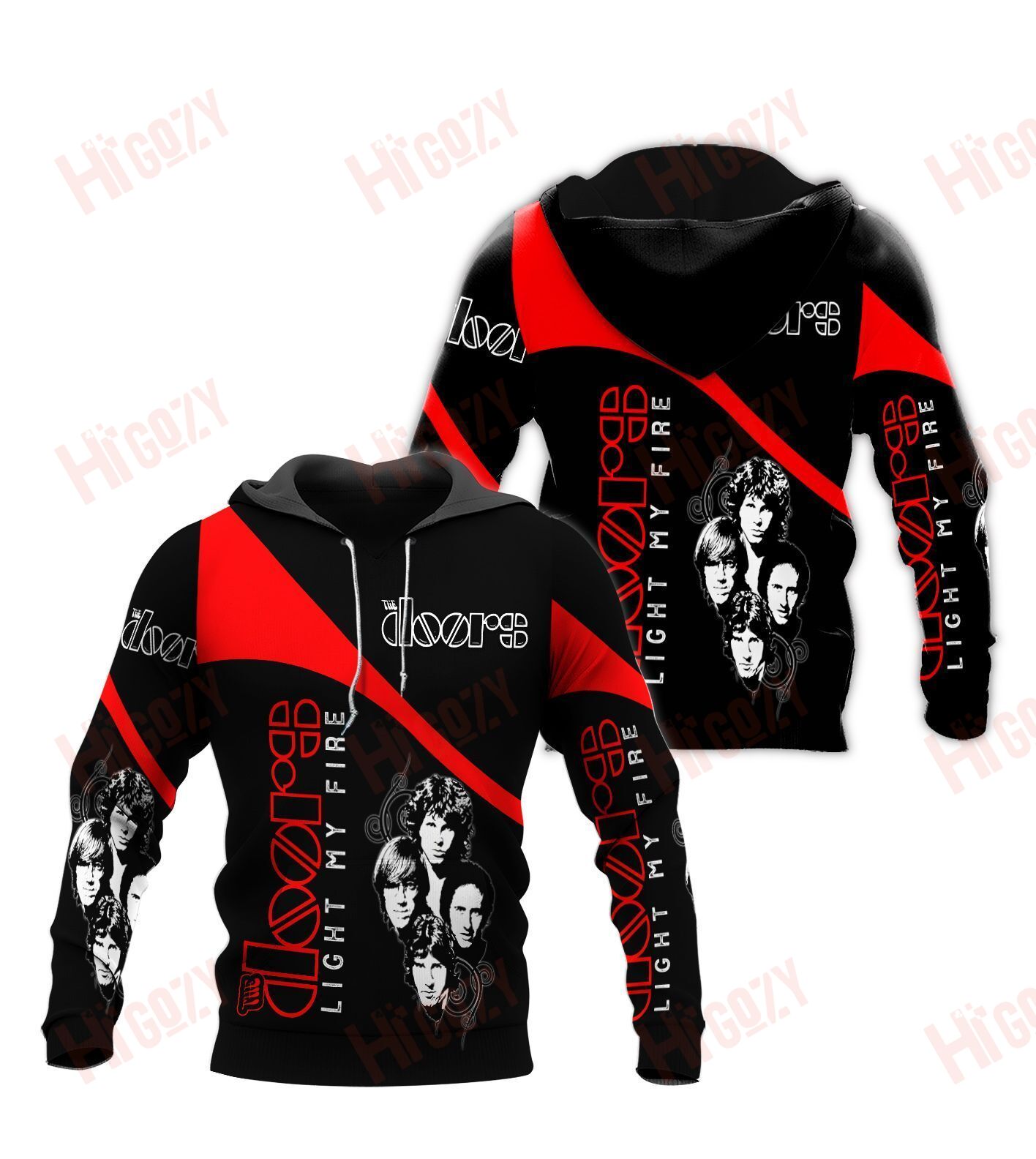 The Doors Band Hoodie 3D – V901