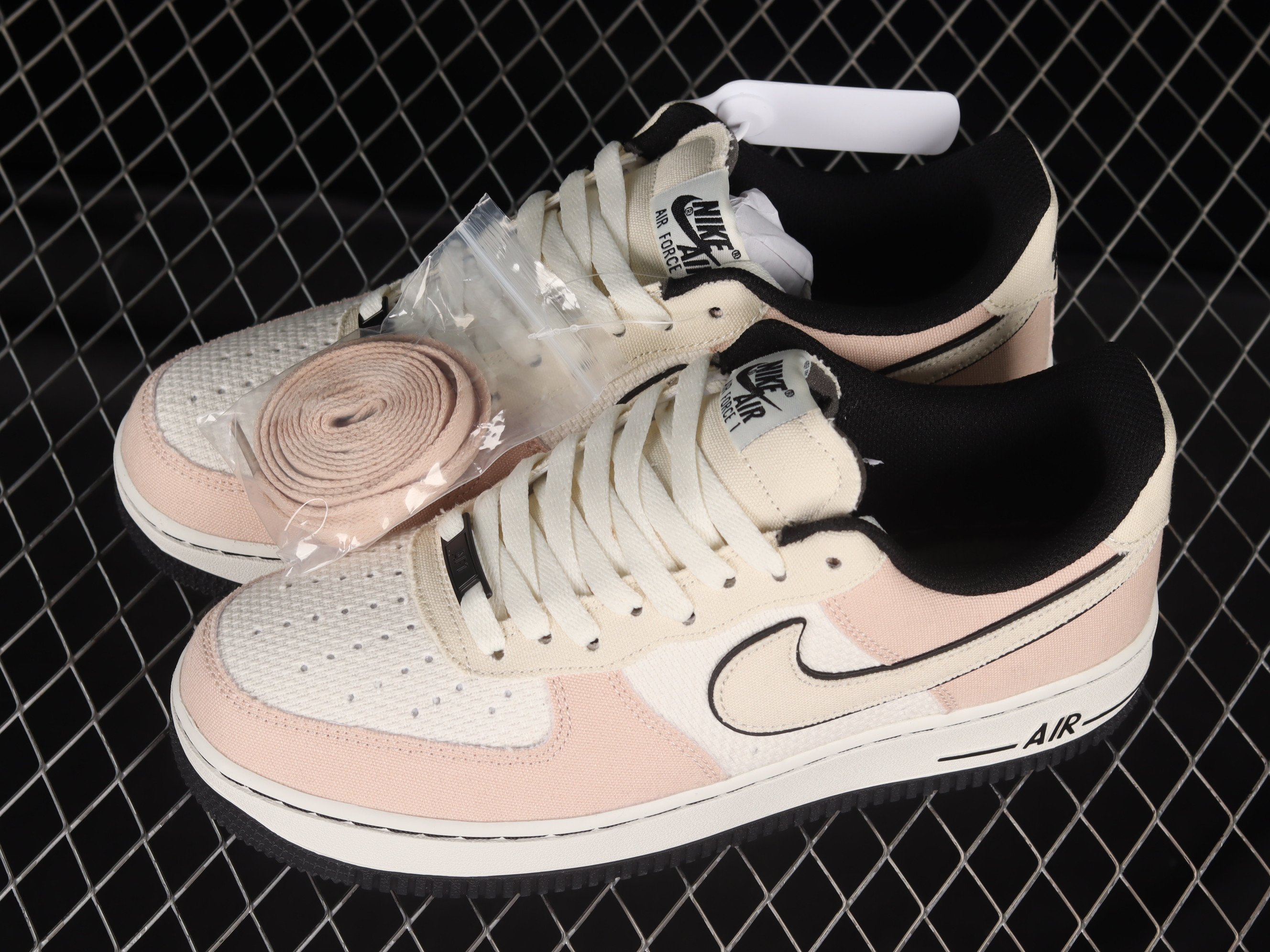 Nike Air Force 1’07 Low Shoes Sneakers – Pink Beige SNK313393862