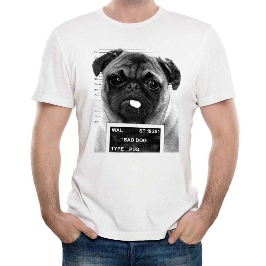 New Summer Fashion French Bulldog Design T Shirt Men’s High Quality Dog Print Tops Hipster Cool Male Tees Fashion Mens Leisure T Shirts
