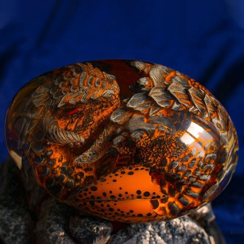 Transparent Dragon Egg Lava Dinosaur Egg Ornamental Collection