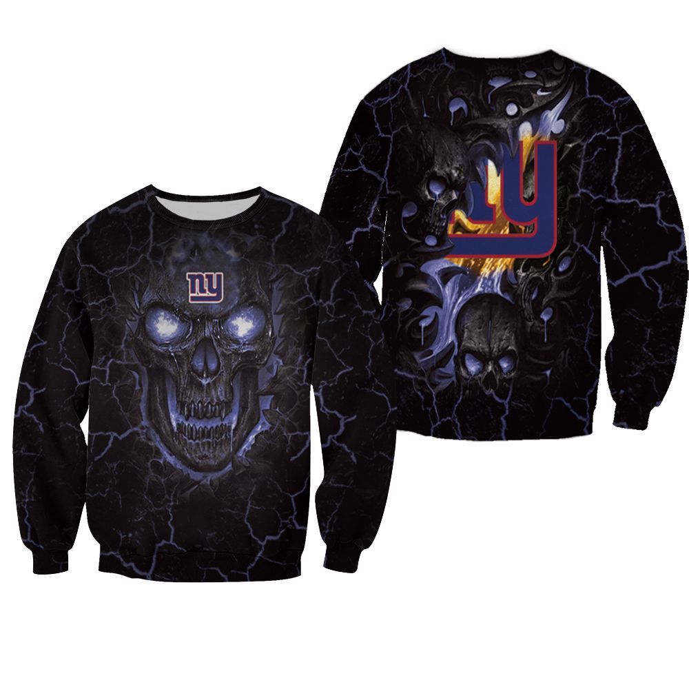 Lava Skull New York Giants 3D All Over print Hoodie, T-shirt, Sweater, Jacket Jersey Sweater