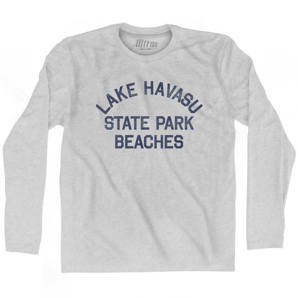 Arizona Lake Havasu State Park Beaches Adult Cotton Long Sleeve Vintage T-shirt