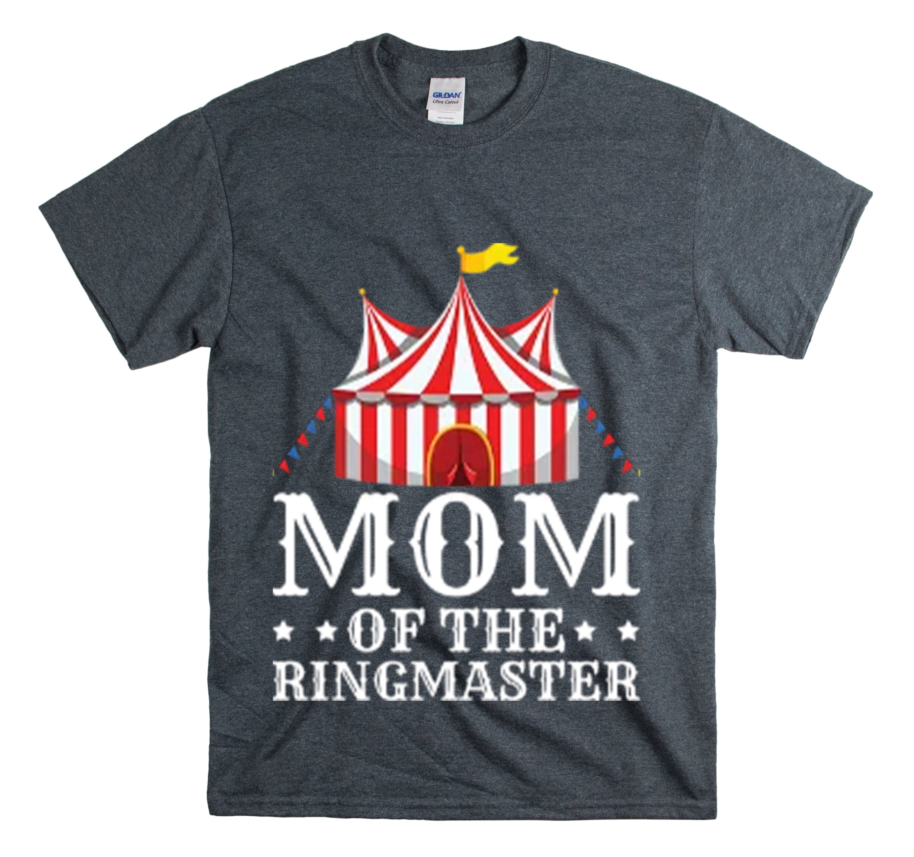 Shirt Funny Momma Of Ringmaster Acrobats Positivity Circus Inspirational Motivational T-Shirt Unisex Heavy Cotton Tee