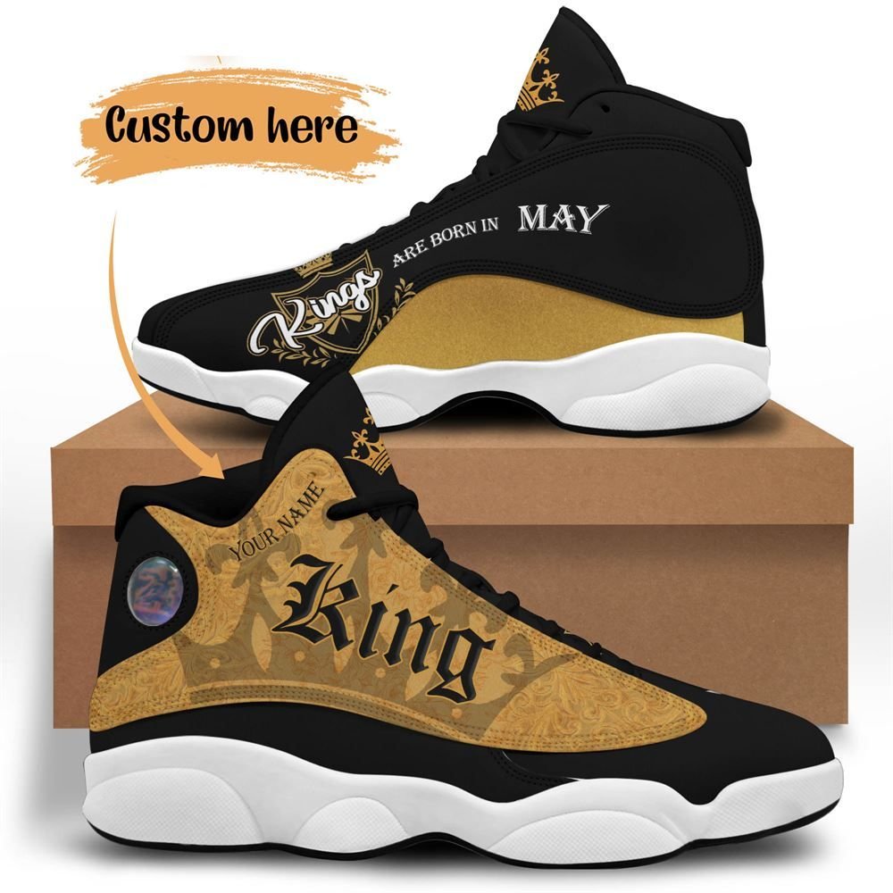 May Birthday Air Jordan 13 May Shoes Personalized Sneakers Sport V06