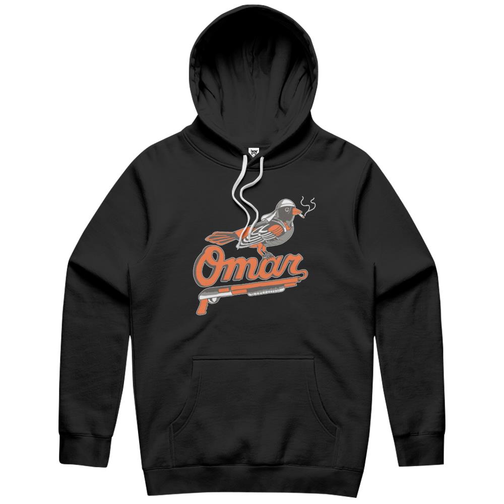 Omar The Wire Baltimore Oriole Hoodie