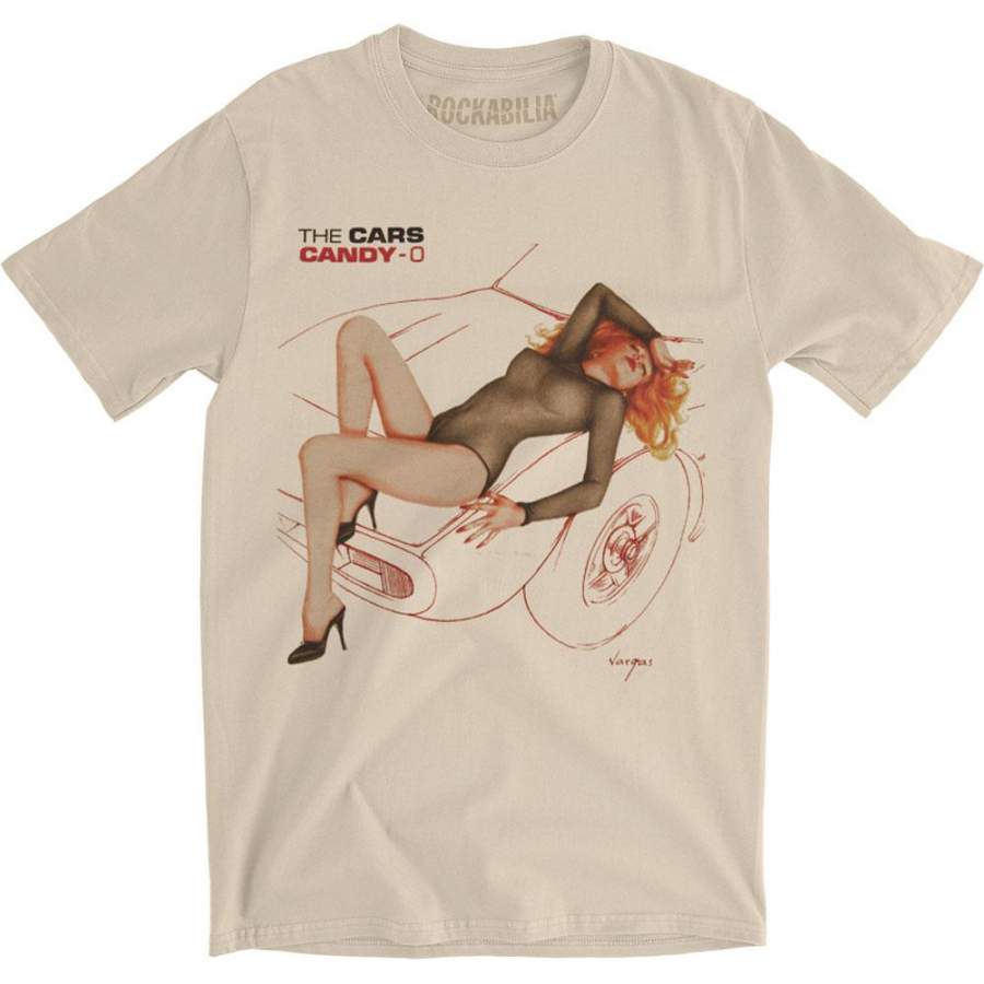 Candy-O Vintage Slim Fit T-shirt