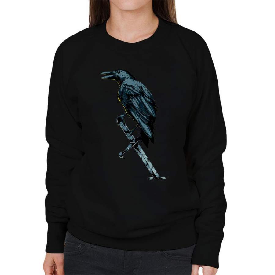 Crow On The Sword Women’s Sweatshirt