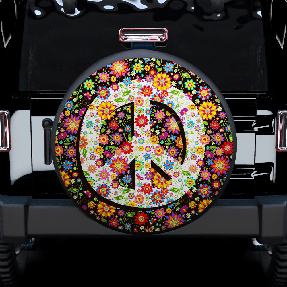 Native Hippie Jeep Car Spare Tire Cover Gift For Campers