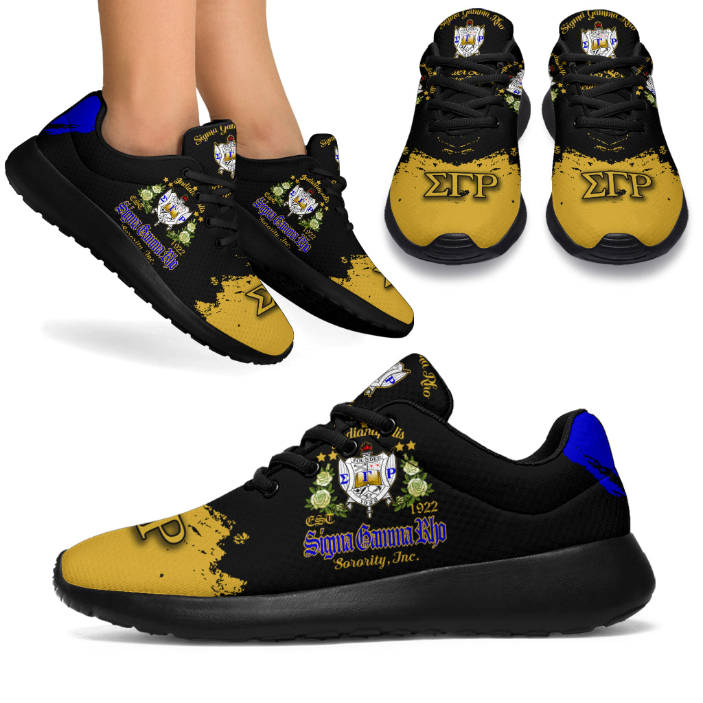 Sigma Gamma Rho Sport Sneakers Paint Style A31