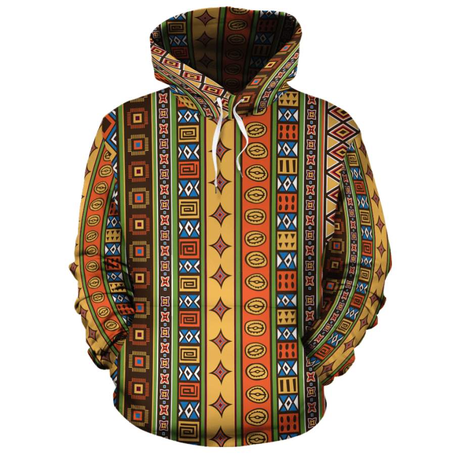 Africa Pattern Line 1 All-over Hoodie