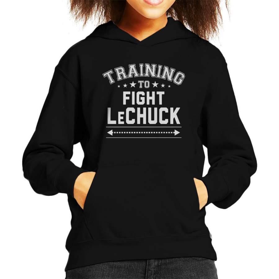 Training To Fight Le Chuck Monkey Island Kid’s Hooded Sweatshirt