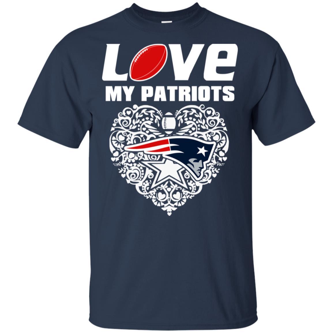 I Love My Teams New England Patriots T Shirt