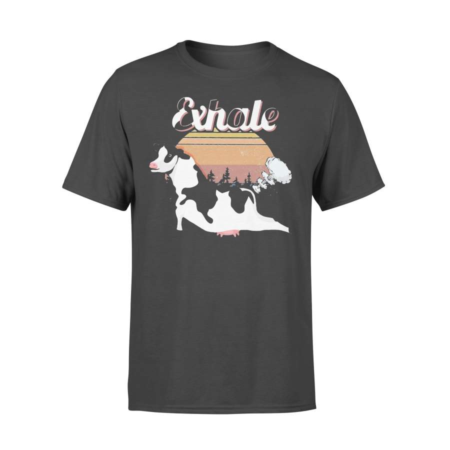 Cow Exhale Vintage T-shirt