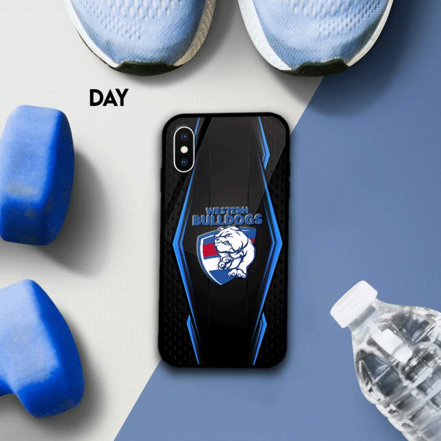 Western Bulldogs LUMINOUS GLOW PHONE CASE 150803