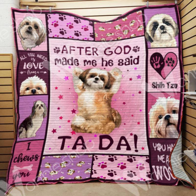 Shih Tzu Dog Blanket OCT2102 81O50