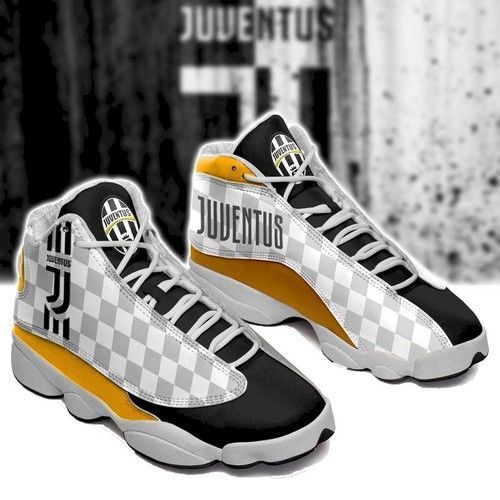 Juventus Customized Tennis Air Jordan 13 For Fan Shoes Sport Sneakers