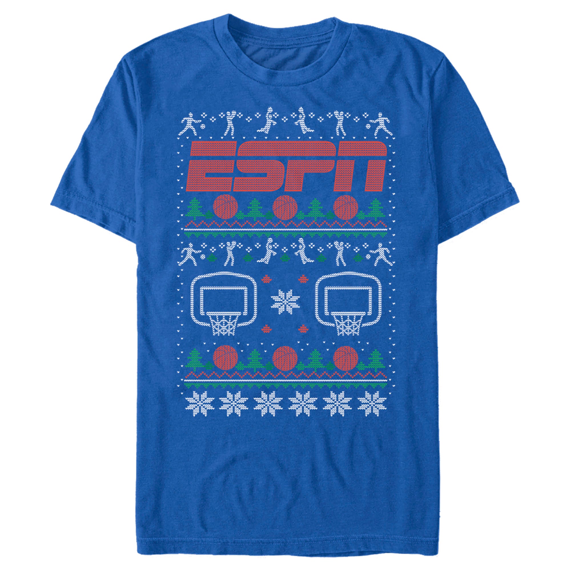 Men’S Espn Basketball Christmas Sweater T-Shirt