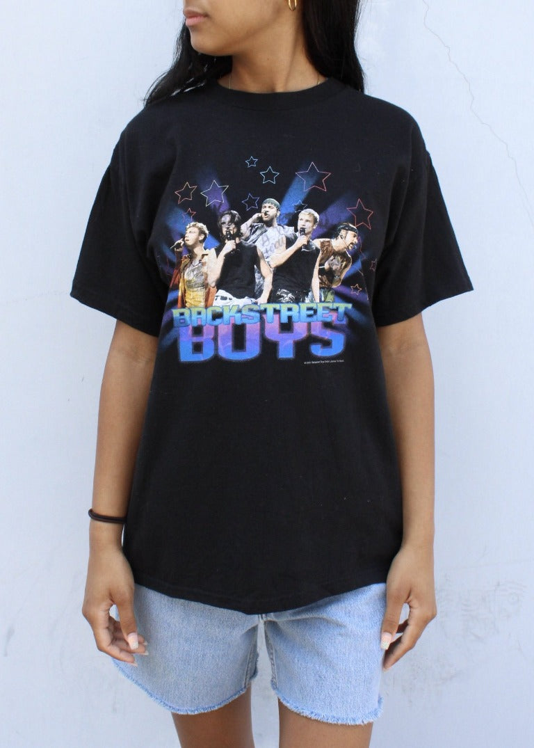 Vintage Signed Backstreet Boys Tee T0869