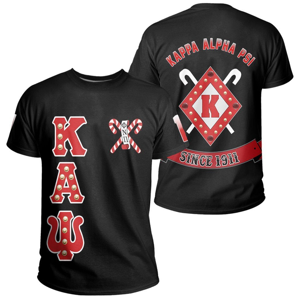 Greeklife T-Shirt – Kappa Alpha Psi Crystal Black Greeklife T-Shirt