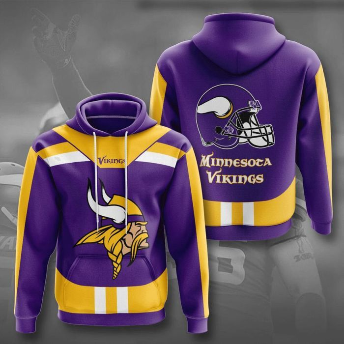 Minnesota Vikings Hoodie 3D Shirts Gift For Fan