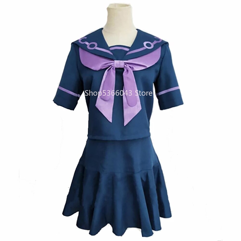 Yukako Yamagishi Uniform JoJo’s Bizarre Adventure Cosplay Costume Women Dress Sailor Suits JOJO Outfits Full Set Halloween Gift alx