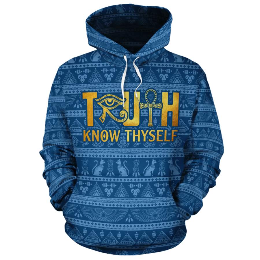 TRUTH Know Thyseft All-over Hoodie 1