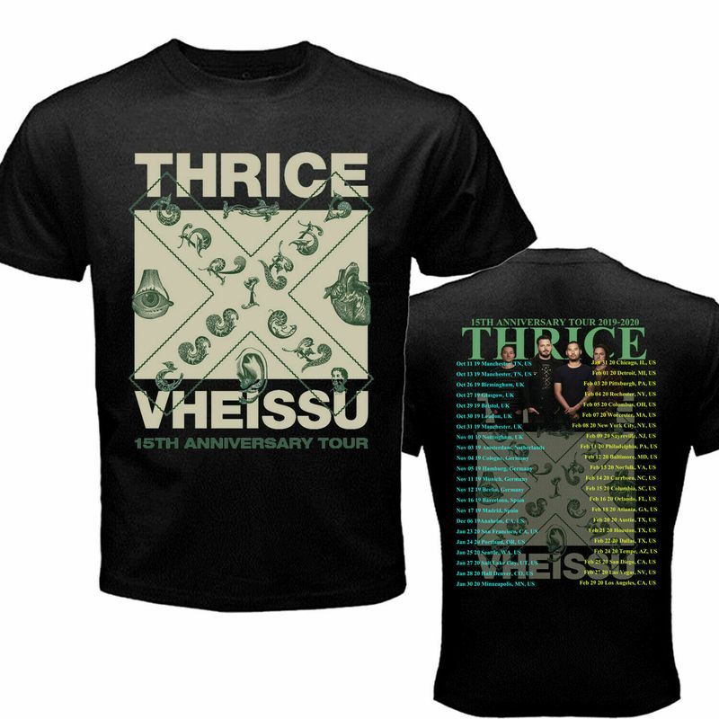 Thrice Tour 2020 Concert Album Adult Youth Infants T-Shirt