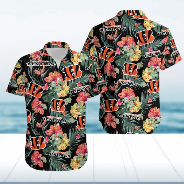 Hawaiian Shirt Island Cincinnati Bengals Summer Button Up Ha15531