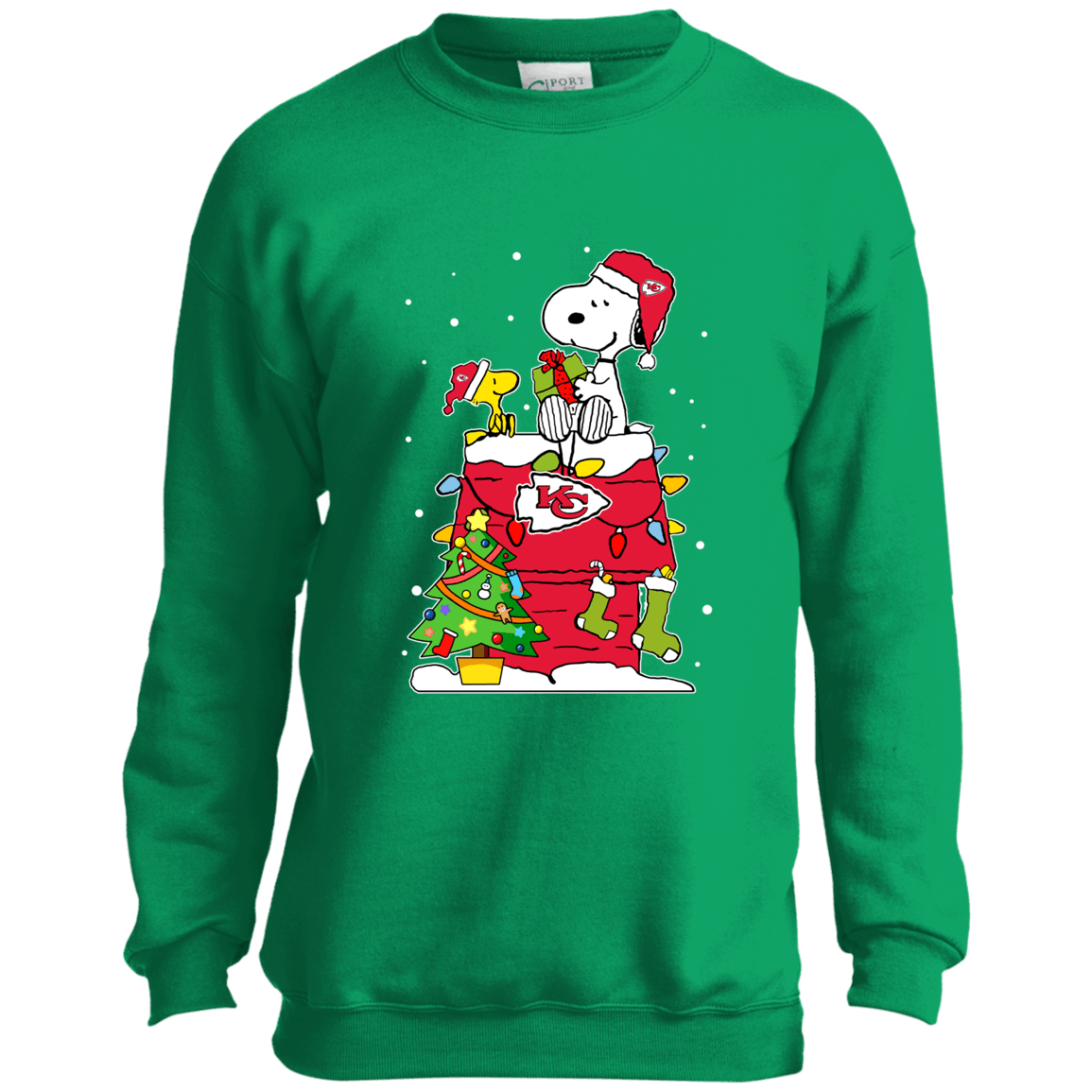 Buy Kansas City Chiefs Snoopy Ugly Christmas Sweaters Shirts