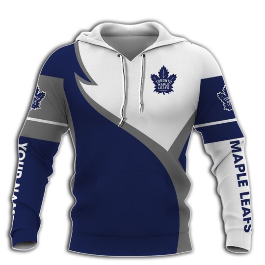 Toronto Maple Leafdxh Custom Name All Over Printed Shirt, Hoodie
