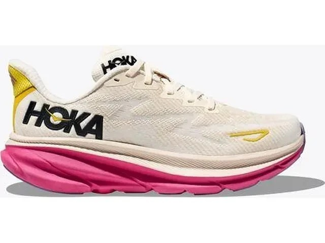 Hoka One One Clifton 9 Eggnog Blanc De Blanc Shoes Sneakers 601380