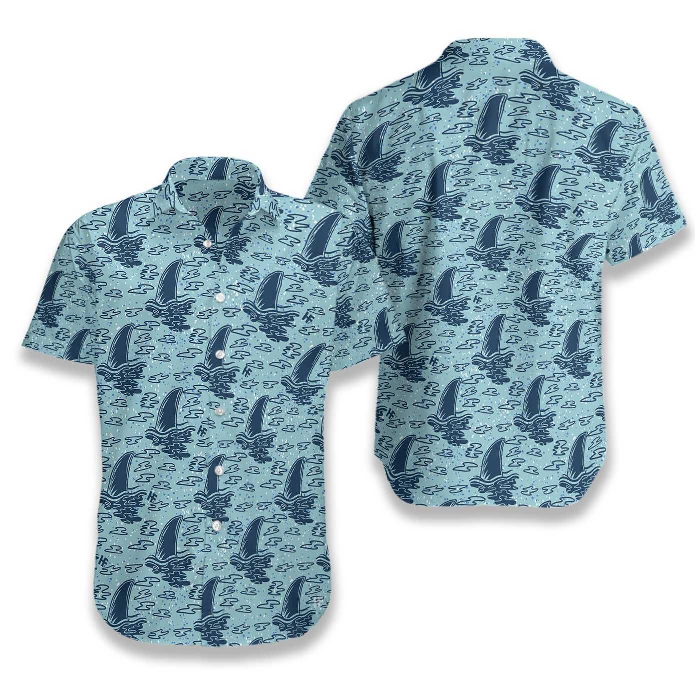 Shark Pattern 04 Ez01 2810 Hawaiian Shirt