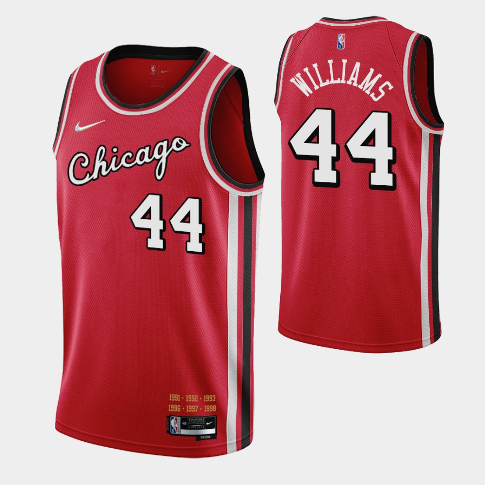 Chicago Bulls Patrick Williams 44 NBA 2021-22 City Brandedition Red Jersey Gift For Bulls Fans