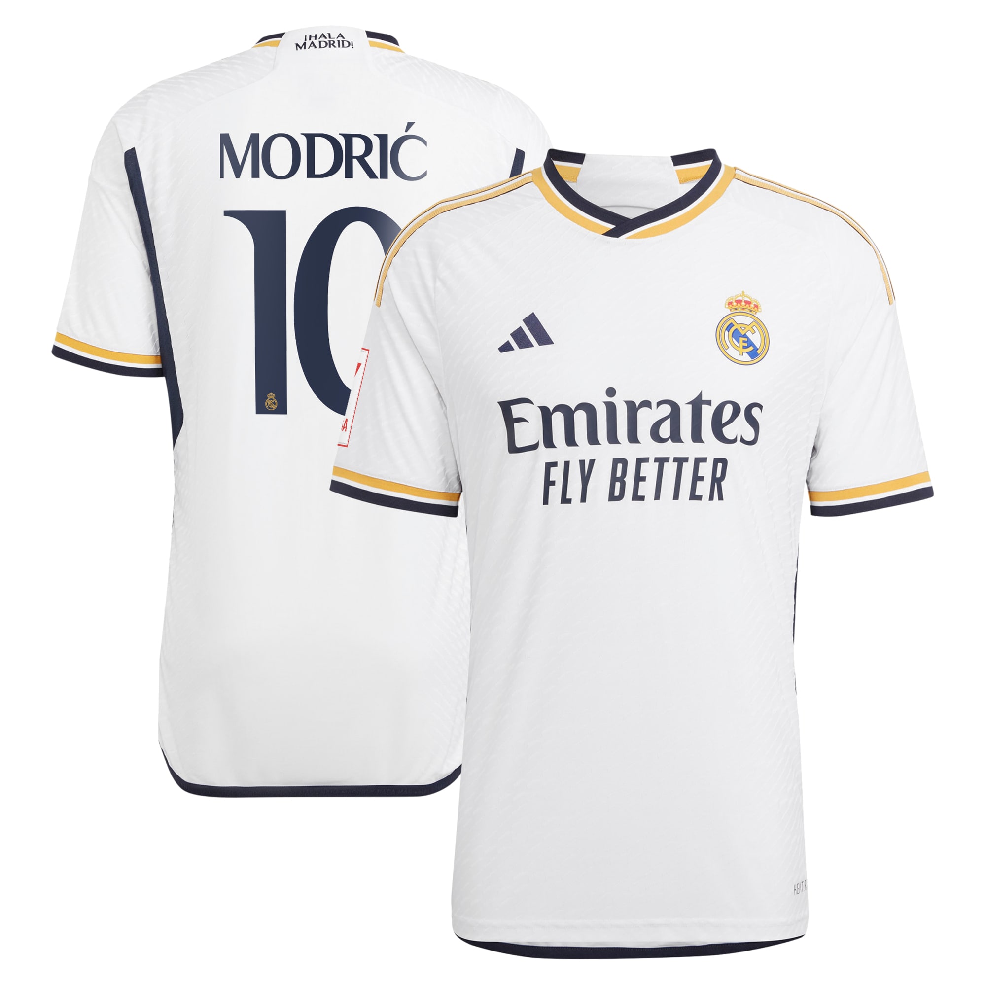 Luka Modric Real Madrid 2023/24 Home Authentic Jersey – White