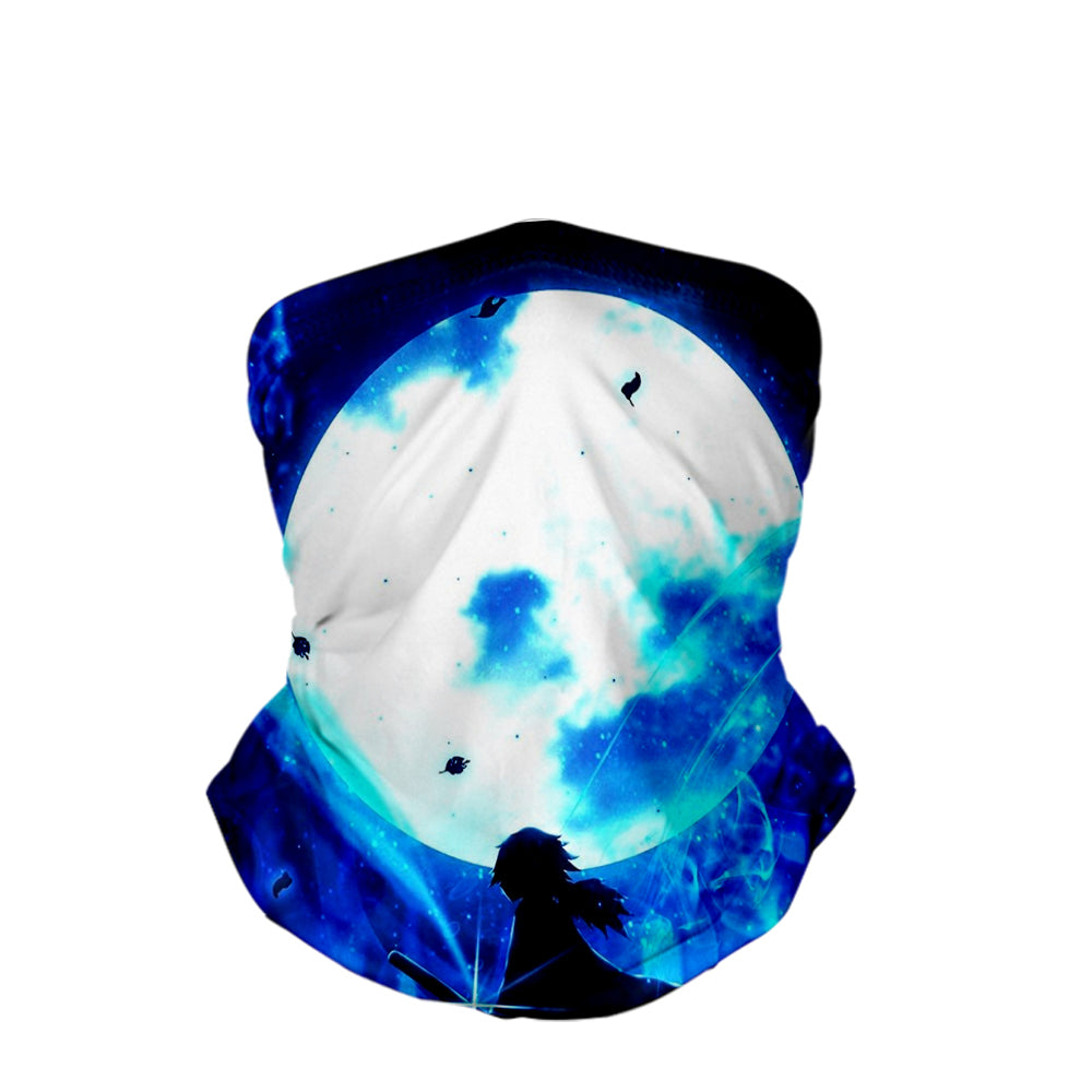 Demon Slayer 3D Turban Uv Face Shield Head Custom Bandana Scarf Kerchief