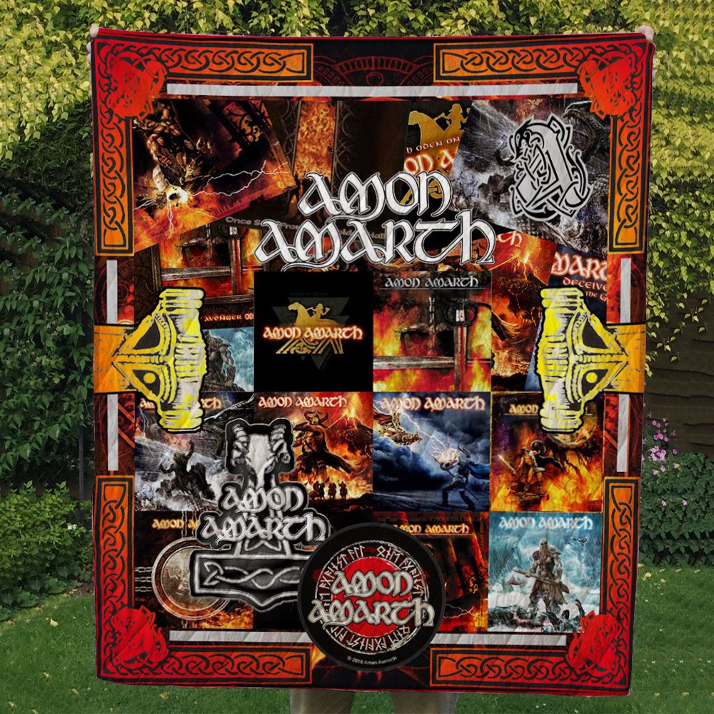 Amon Amarth Quilt Blanket – Gift For Christmas