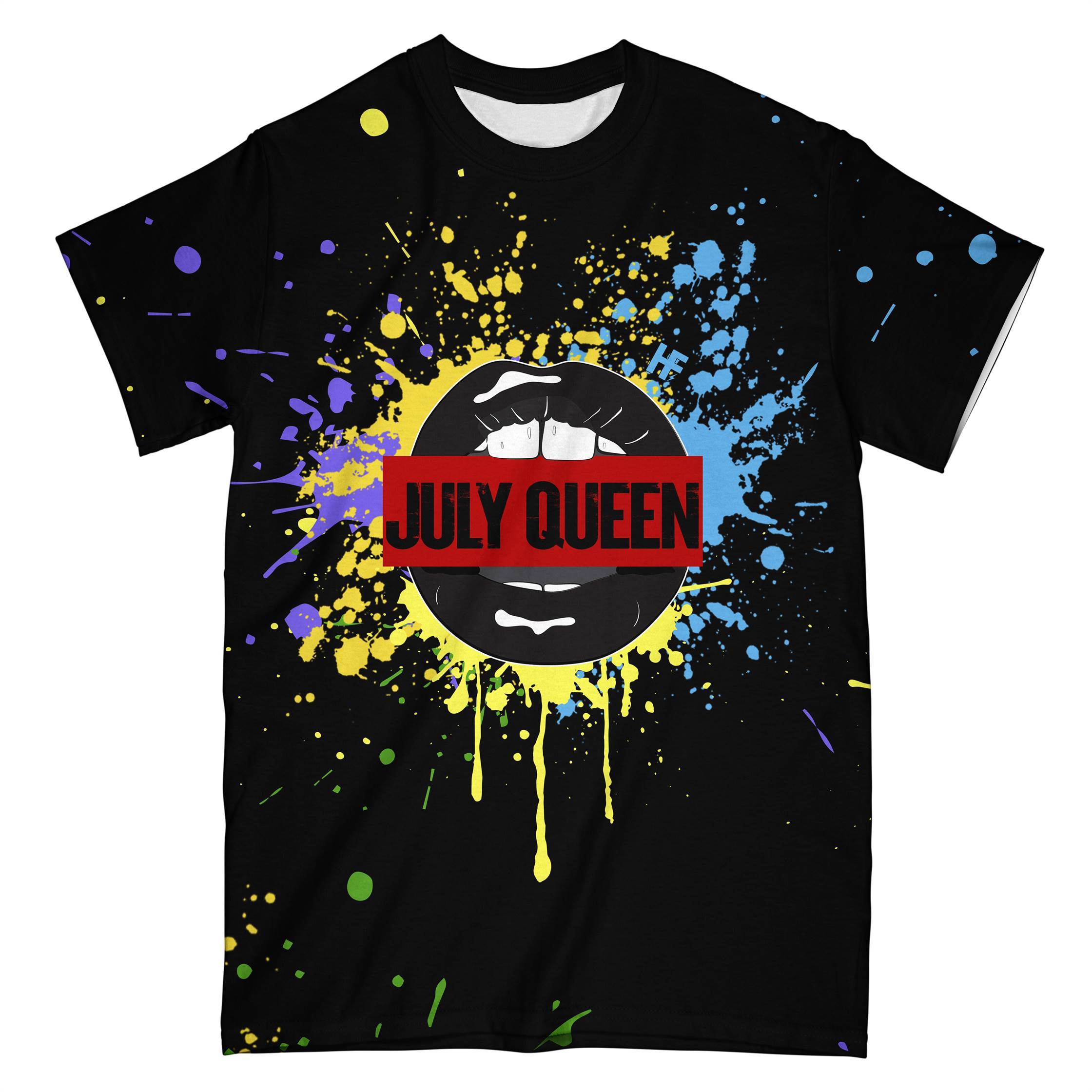 July Black Queen Ez13 3006 All Over T-Shirt