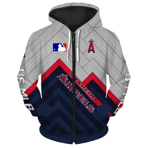 Los Angeles Angels logo All Over Printed Hoodie HN220912