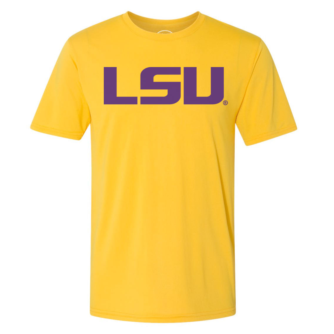 B&B Dry Goods LSU Tigers Performance Short Sleeve T-Shirt – Gold