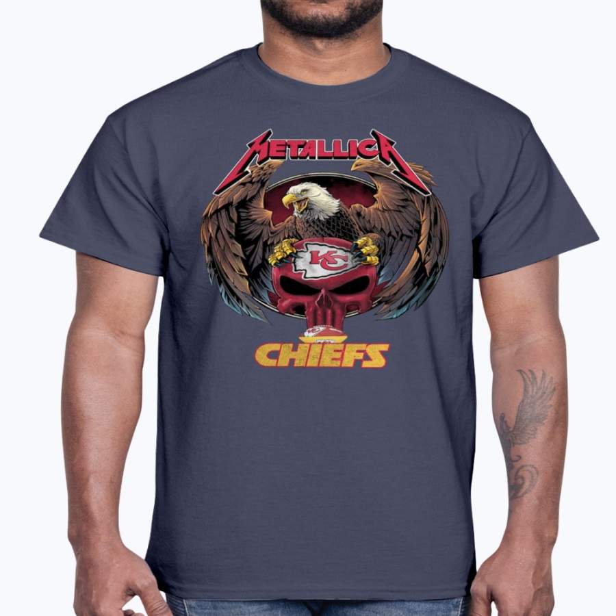 METALLICA KANSAS CITY CHIEFS SHIRT