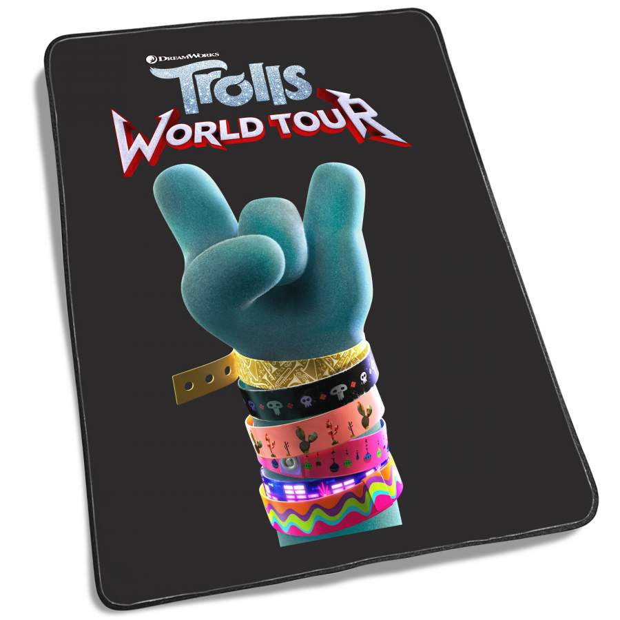 Trolls World Tour Branch Hand Fleece Blanket - AcTees Store