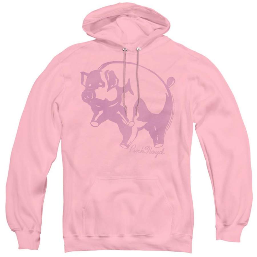 Pink Floyd Pink Animal Pink Men’s Pull-Over 75 25 Poly Hoodie