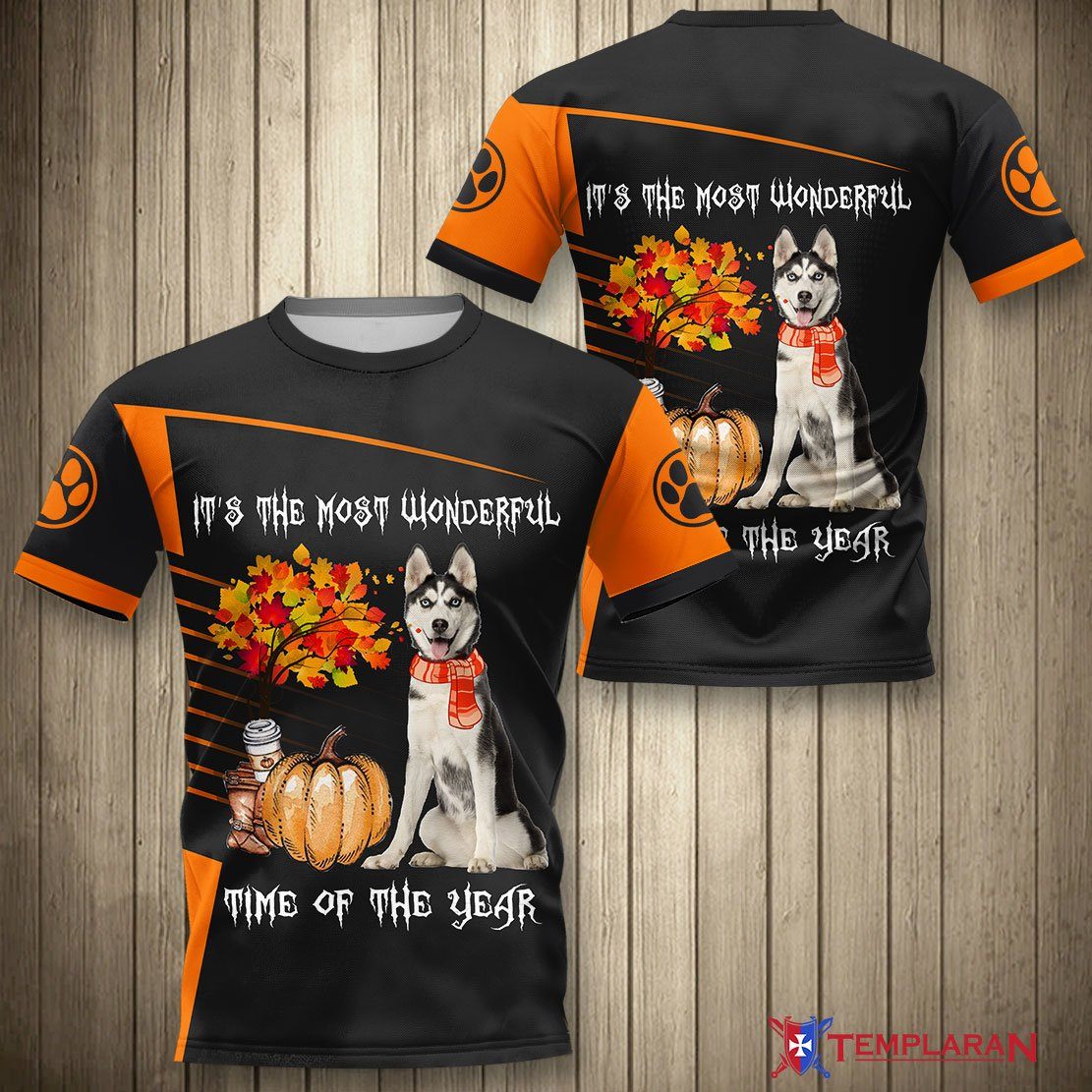 Husky Halloween 3D Full Printing