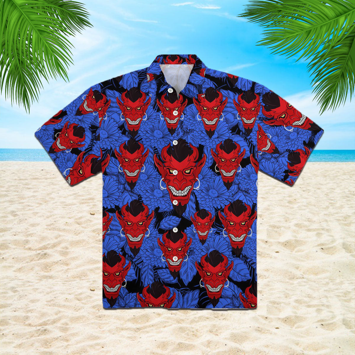 Oragontee Samurai Hawaii Shirt For Men Women Adult Ha24711