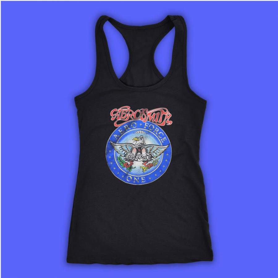 Wayne’S World Garth Aerosmith Women’S Tank Top Racerback