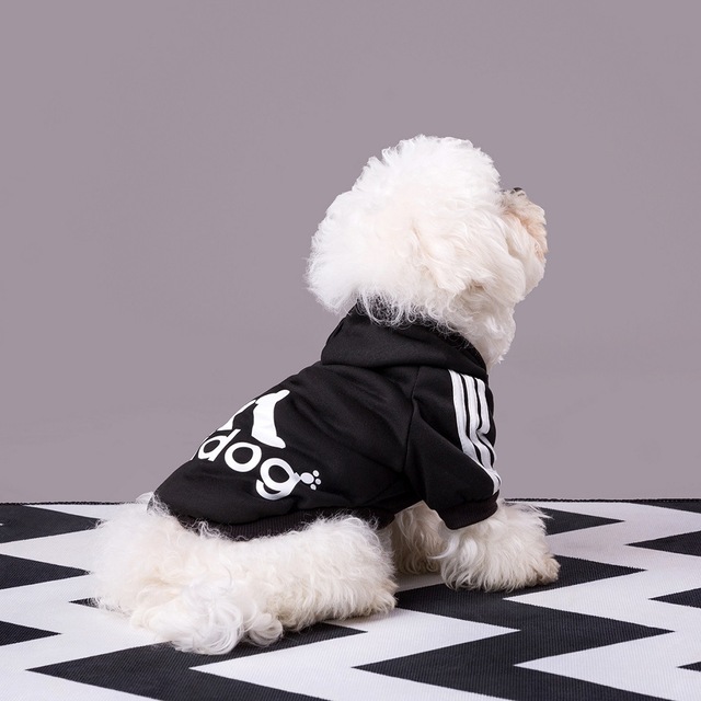 2021 New Winter Pet Clothes Dog Clothes Adidog Small and Medium-Sized Dog Hoodies Puppy Clothing Sweatshirt for Dogs Chihuahua alx